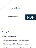 Ethics in Business Lec09