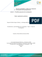 Anexo 3 - Plantilla Propuesta de Investigación