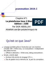 Chapitre 1-Java I