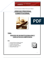 Proceso de Inconstitucionalidad