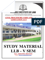 Civil Procedure Code and Limitation Act