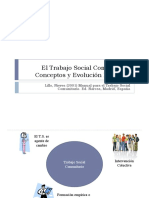 El Trabajo Social Comunitario Conceptos y Evolución Histórica