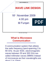 Microwave Link Design