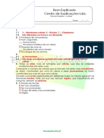 3.2 A Célula Unidade Na Constituição Dos Seres Vivos - A Célula - Ficha de Trabalho (3) - Soluções