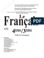 Guide Francais 4e 3e