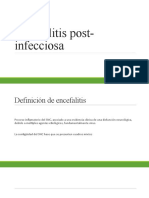 Encefalitis Post Infecciosa