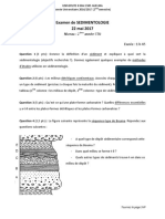 Exam Sedimentologie 2016 2017