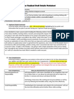 Capstone Finalized Draft Details Worksheet