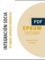 Integracion Social Presencial EPSUM 1