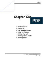 Using The Computer and Managing Files (Windows XP)