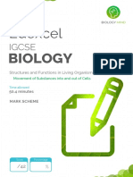 Movement of Substances Into and Out of Cells MS