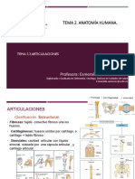 Tema 2.2 ARTICULACIONES