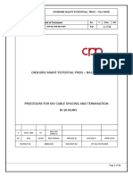 Procedure For MV Cable Splicing and Termination