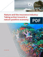 Nature and The Insurance Industry - Taking Action Towards A Nature-Positive Economy