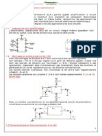 Chap1-L'Amplificateur Opérationnel (7h)