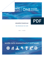 UserGuide Web Portal Aquatic