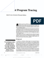 Efficient Program Tracing: James R. Larus, University of Wisconsin-Madison