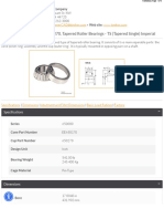 EE650170 650270 TaperedRollerBearings TS (TaperedSingle) Imperial