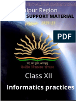 Student Support Material For All Students - Class - XII - IP - 0