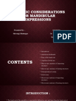 Biologic Considerations For Mandibular Impressions - 2