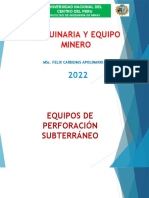 Equipos de Perforación Subterraneo