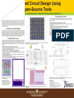 Custom Integrated Circuit Design Using Open-Source Tools