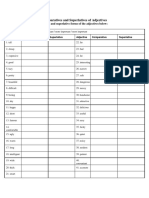 Comparatives & Superlatives Exercises...