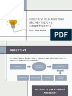 Obiettivi Di Marketing