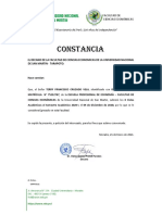 Constancia de Egreso - Terry Francesco Cruzado Vela