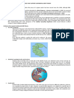 Continental Drift Theory and Evidences That Support Continental Drift Theory