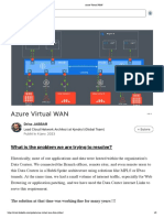 Azure Virtual WAN