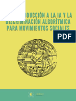 Una Introducción A La Ia y La Discriminación Algorítmica para Movimientos Sociales