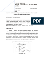 Relatório 2 - Retificadores Trifásicos Não Controlados