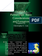 Partnership Formation