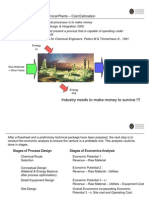 Economics of Chemical Plant Lec 33-36