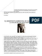 Manifiesto Ambiental