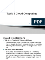 Lecture 3 Cloud Computing