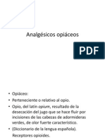 Fármacos en El Manejo Del Dolor Analgésicos Opioides