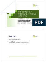 Aula 01 Introducao Internet Web