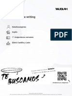 Estructuras de Writing