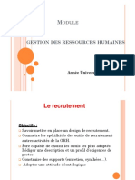 Recrutement