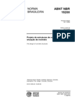 NBR 15200 - 2004 - Projeto de Estruturas de Concreto em Situação de Incêndio