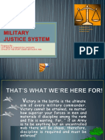 Military Justice System