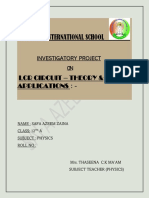 Physics Investigatory Project - Safa Azeem Zaina 2