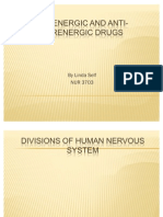 Adrenergic and Anti-Adrenergic Drugs