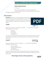 2 Set 2 - Structure and Written Expression Exercises - Practice