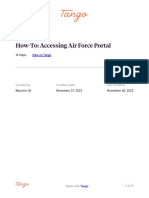 How-To - Accessing Air Force Portal