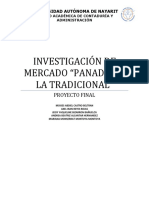 Andrea A6-5 Revisado PROYECTO INVESTIGACION DE MERCADO LA TRADICIONAL