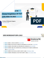 Materi Workshop IKPA VI Kinerja UPTUP Akhir TA 2022