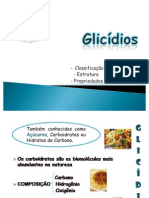 Slides Glicídios